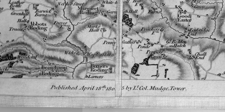 OS Old Series 1805 Published